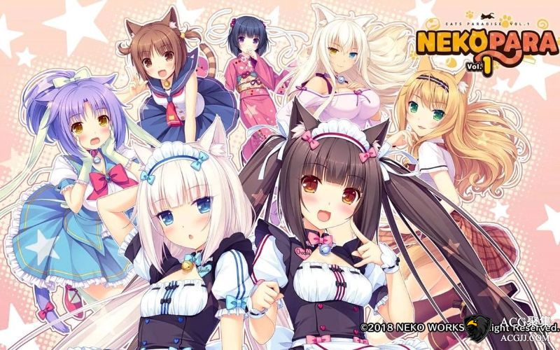 【ADV】NEKOPARA猫娘乐园 Vol. 1-3 中文硬盘版