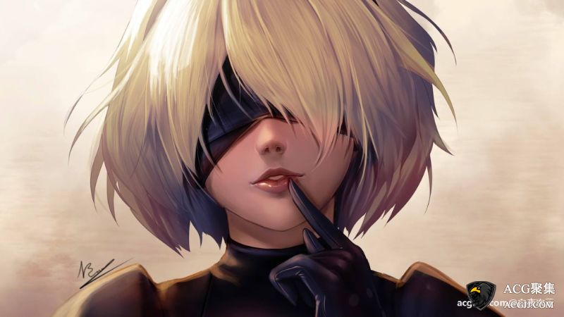 【3D同人】EXGA尼尔 2B~美臀HD版